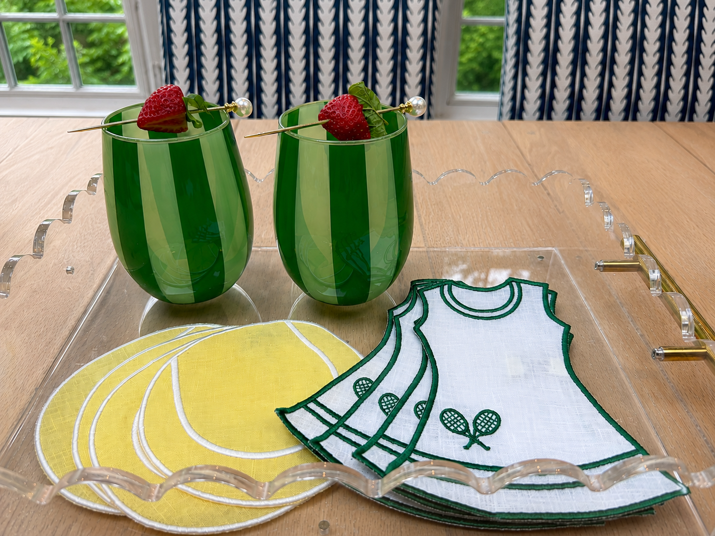 Tennis Dress Cocktail Napkins