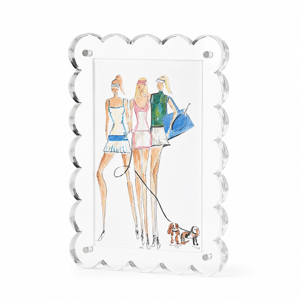 Framed Court Art