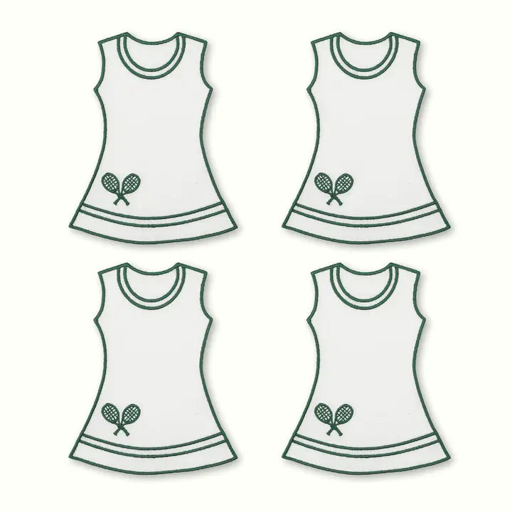 Tennis Dress Cocktail Napkins